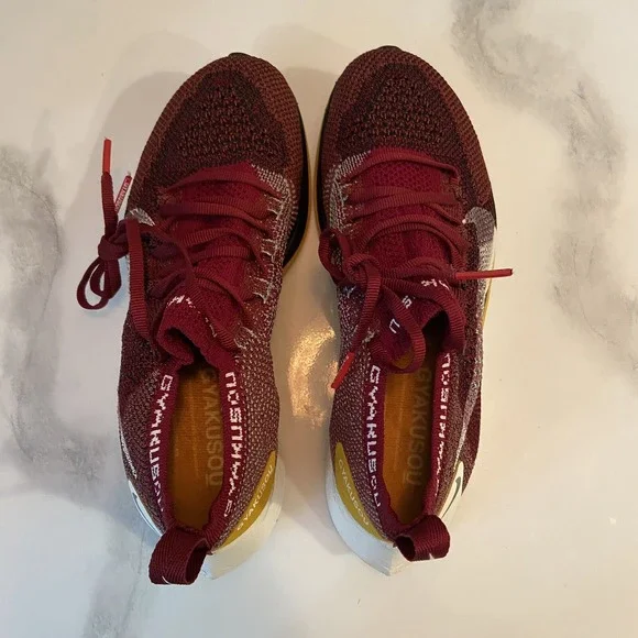 Nike Vaporfly 4% Flyknit Gyakusou Men's 4 / Women's 5.5 Team Red AV7998-600 $300